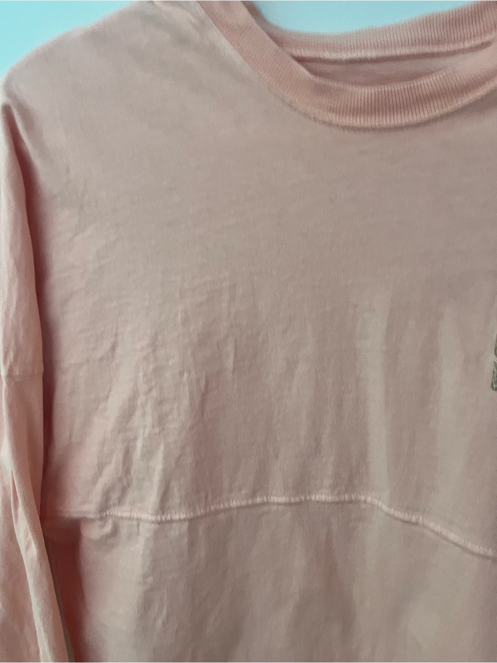 Disney Parks Spirit Jersey Walt Disney World Rose Gold Glitter Pink M - Picture 11 of 14